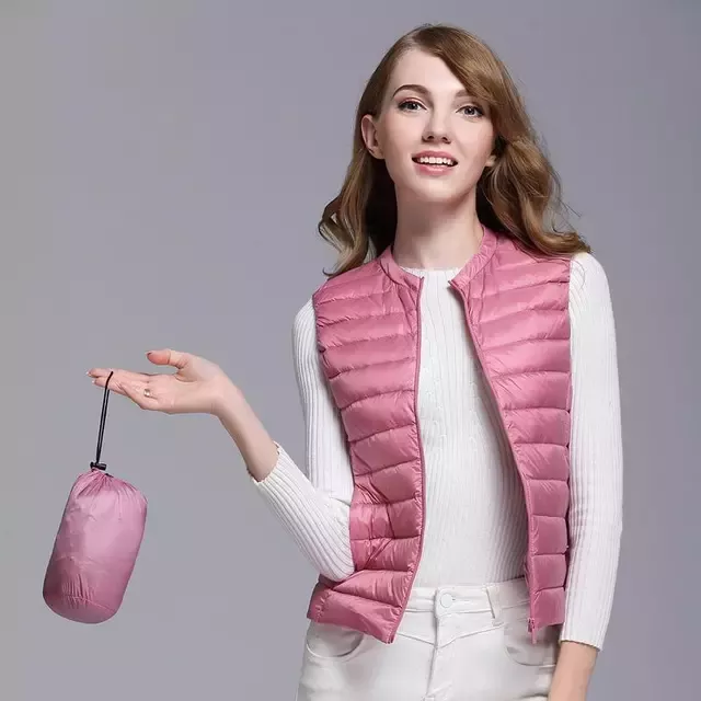 ultra light down vest women's