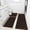 Brown, variant on Ileading 3pcs Bathroom Rugs Set with U-Shaped Mat, Non Slip, Soft, Absorbent Bath Mats for Tub, Shower, Toilet 18"x26"+18"x48"+U Shape 20"x24" Brown