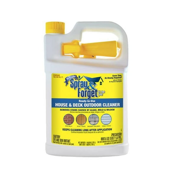 Spray & Forget 7002831 1 gal House & Deck Cleaner Liquid