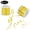 Gold, variant on Tripumer 6 Pcs Silver Metallic Twist Ties Foil Metal Ties for Bread Cookie Candy Bags Present Wrapping