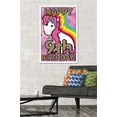 thumbnail image 2 of Ellie Ripberger Unicorn - Happy 9th Birthday Wall Poster, 22.375" x 34", Framed, 2 of 3