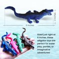 thumbnail image 3 of Figura de acción de cocodrilo Toy SENSORY4U, 16 unidades, 15 cm, 3 of 7