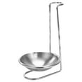 thumbnail image 2 of Vertical Stainless Steel Spoon Rest Rack, Spoon Rest for Stove Top, Long Handle Ladle Holder, Kitchen Cookware Drip Tray Organizer, Polished Rust-Proof Frame Tall Vertical Bracket 1Pcs, 2 of 6