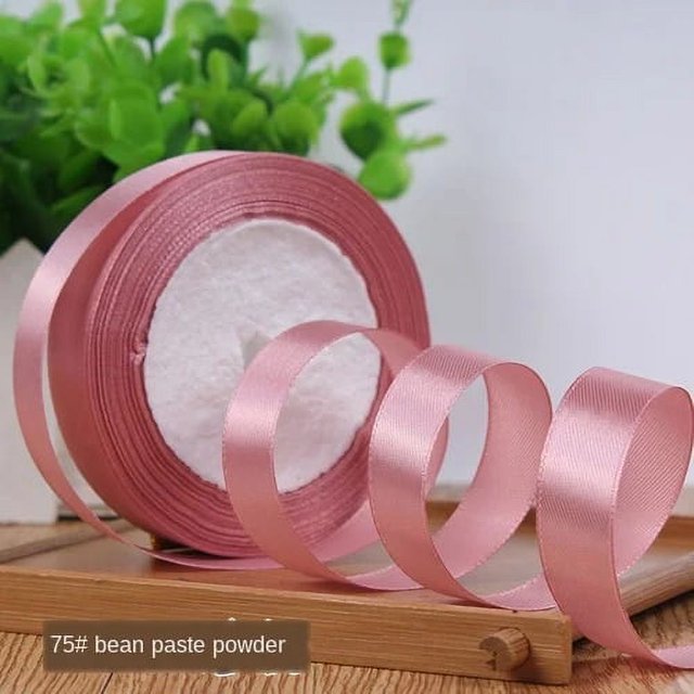 6-50mm 22 metros/rollo de cintas de satén de grogrén para decoración para fiesta de Navidad de boda cintas artesanales de lazo hechas a mano regalo de tarjeta