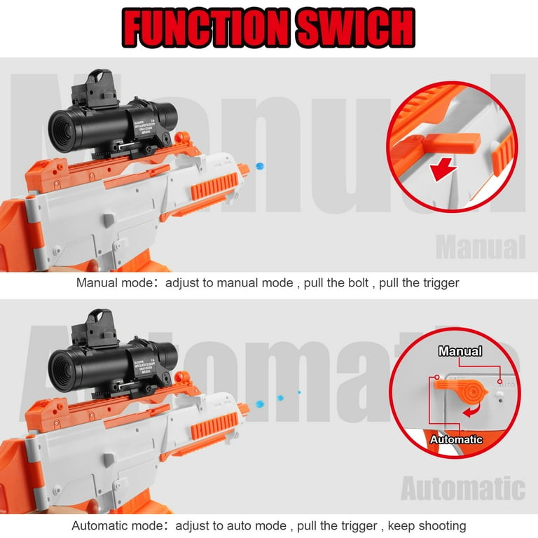 Gel Ball Blaster Water Bead Blaster Highly Assembled Toy Blasters for Ages 14+ years