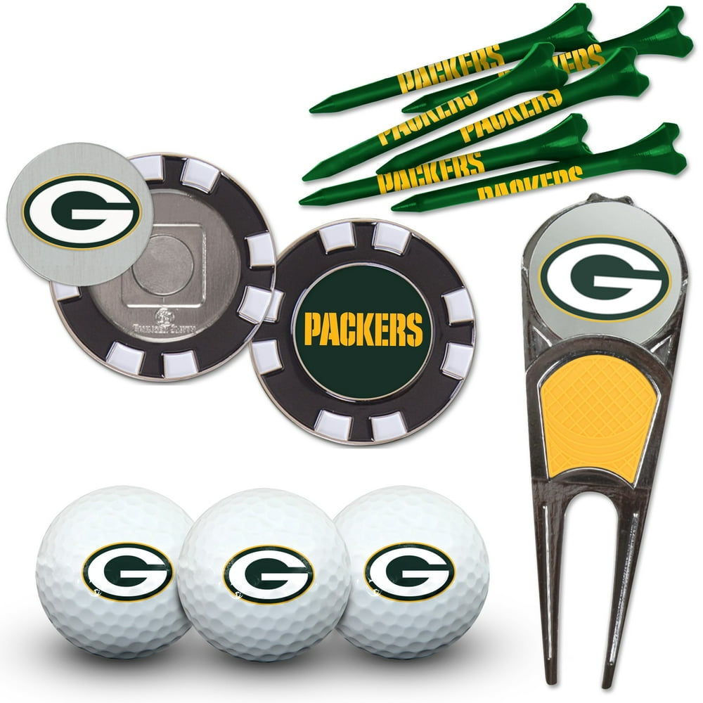 Green Bay Packers WinCraft Team Golf Gift Set Walmart