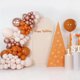 thumbnail image 1 of Kit de 98 globos de látex de color naranja para fiestas y festivales, 1 of 2