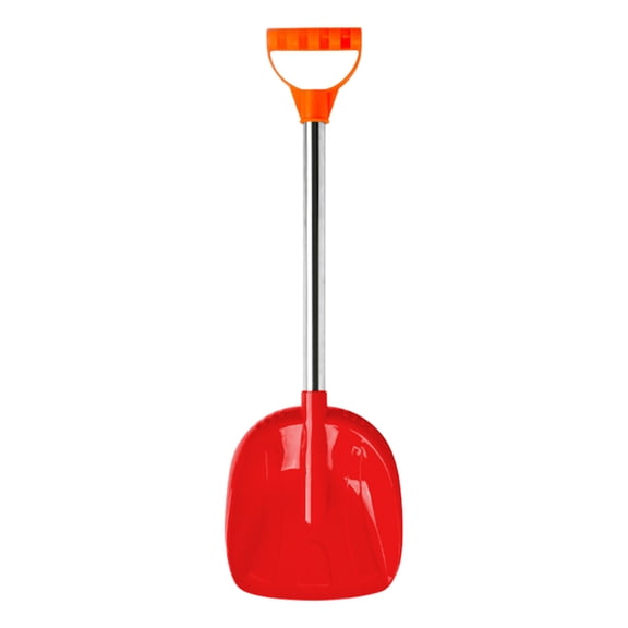 Upgraded Kid Snow Shovel With Stainless Steel Handle Kids Size Shovel For Snow D Grip Sturdy Metal Handle 23in Snow Shovel Y