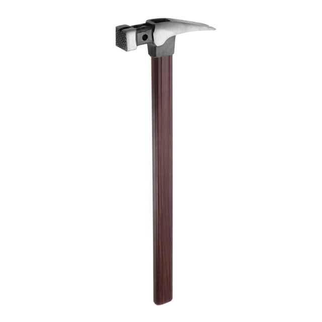 Unique Bargains Straight Rip Claw Hammer 25oz Square Head with Magnetism for Nail Hammering and Pulling,Brown