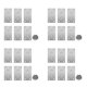 thumbnail image 1 of 6 PCS Mending Plates Straight Brace Brackets Heavy Duty Flat Bracket, 1 of 5