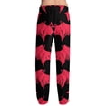 thumbnail image 4 of Trgacdwlo Halloween Pajamas Pants Men Ghost Pumpkin Print Men Pajama Pants Elastic Waist Drawstring Fall Winter Men Lounge Pants, 4 of 7
