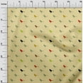 thumbnail image 2 of oneOone Cotton Poplin Fabric Artistic Bird Print Sewing Fabric BTY 56 Inch Wide, 2 of 4