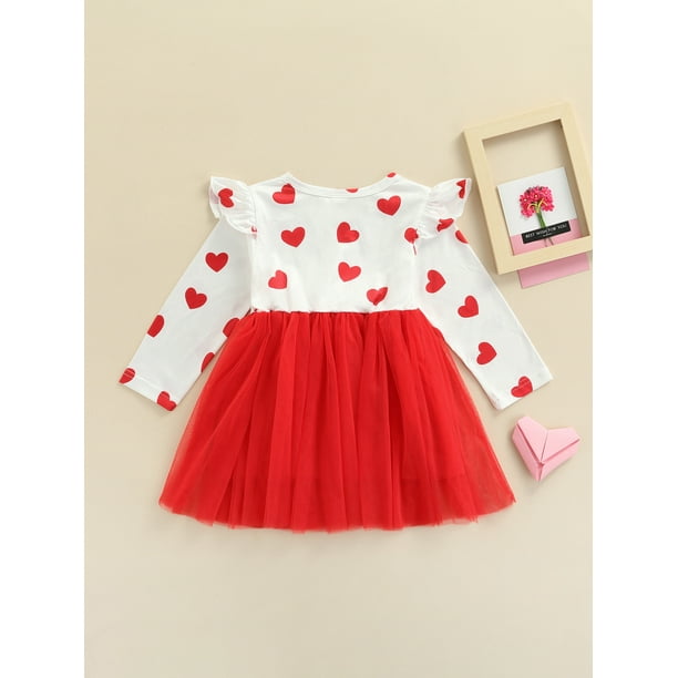 Valentine dresses cheap for toddlers