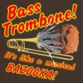 thumbnail image 3 of CafePress - Bass Trombone Musical Bazooka T Shirt - Men's Classic Graphic Cotton T-Shirt, 3 of 4