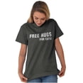 thumbnail image 5 of Free Hugs for Cats Cute Pet Lover Women's Graphic T Shirt Tees Brisco Brands M, 5 of 6
