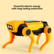 Lekihaqq 1 Packs Solar Powered Robot Dog Kit, STEM Educational DIY Building Toy, Physics Science Project for Teens & Adults, Creative Hands-On Learning Engineering Set