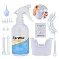 thumbnail image 1 of Ear Wax Removal Tool Kit Ear Irrigation Flushing System for Adults & Kids Ear Cleaning Set - 500ml Capacity, 1 of 9