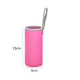 thumbnail image 1 of Creative Neoprene Insulated Water Bottle Sleeve, Shockproof and Portable Glass Cup Cover (Medium - Rose), 1 of 23