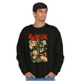 thumbnail image 4 of Popeye Christmas Lights Crew Cartoon Sweatshirt for Men or Women Brisco Brands S, 4 of 6