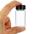 thumbnail image 4 of Uxcell 20mL Glass Vials with Screw Caps Liquid Sample Vial Storage for Laboratory and Home Clear 16 Pcs, 4 of 5