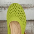 thumbnail image 6 of Dakaela Women's Flat Ballet Shoes Knit Round Toe Slip on Flats Casual Office Dress Work Walking Shoes, 6 of 8