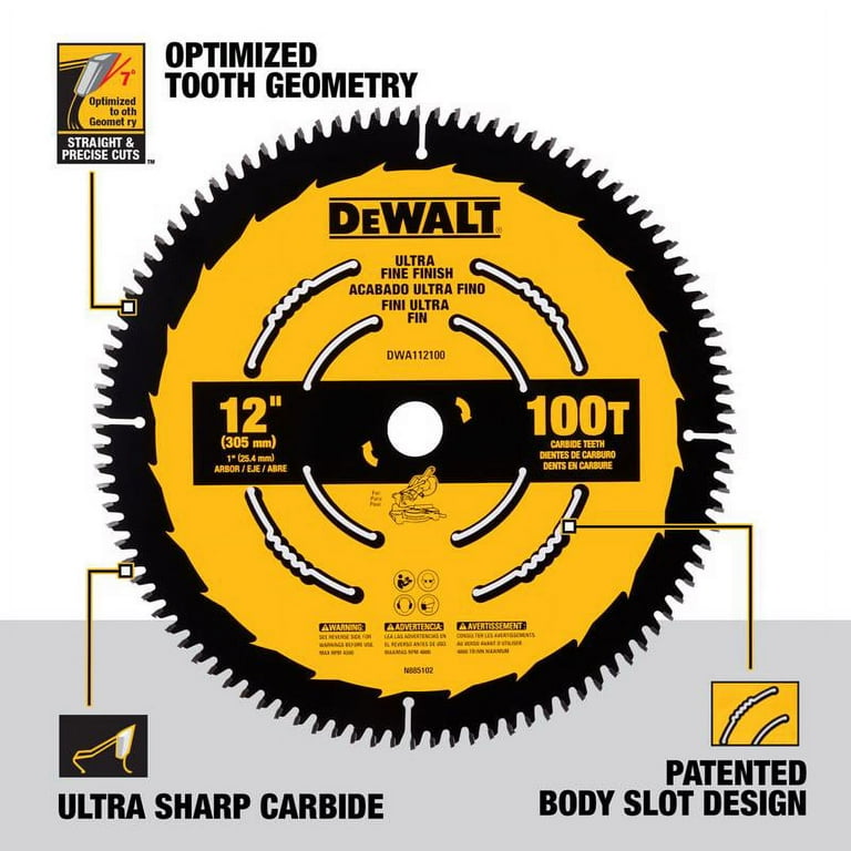 Dewalt chop saw online blades
