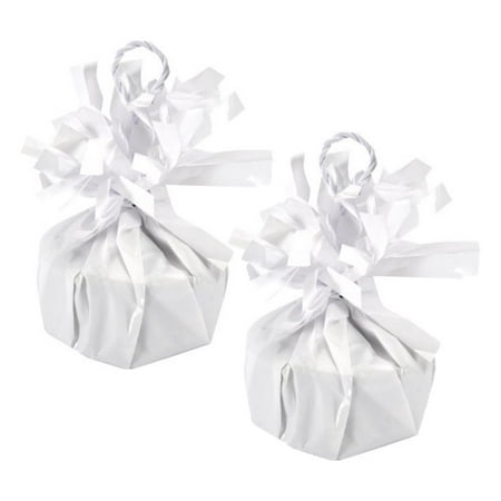 Way to Celebrate Balloon Weight, White, 2-Pack (2 (Best Way To Celebrate Your 21st Birthday)