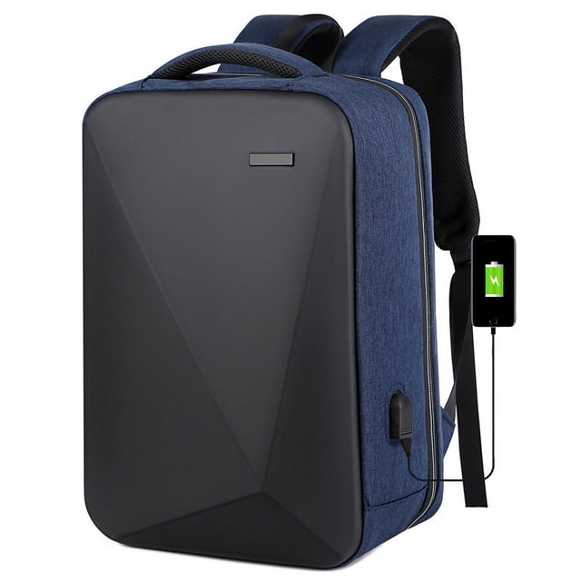 Mochila de negocios de tela Oxford de cuero con estereotipos urbanos simples para jóvenes, deportes y ordenador