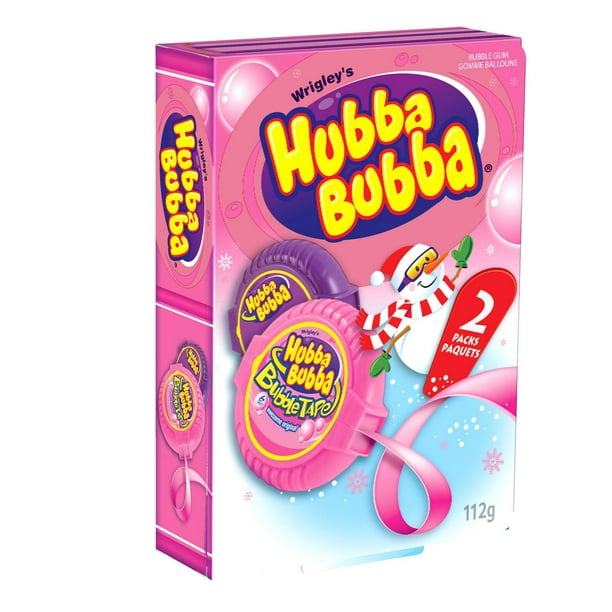 Hubba Bubba Bubble Gum, livre de contes de vacances, ruban adhésif, 112 g