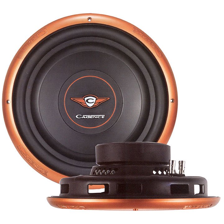 Cadence 12" Subwoofer 500W Max 4 Ohm SVC