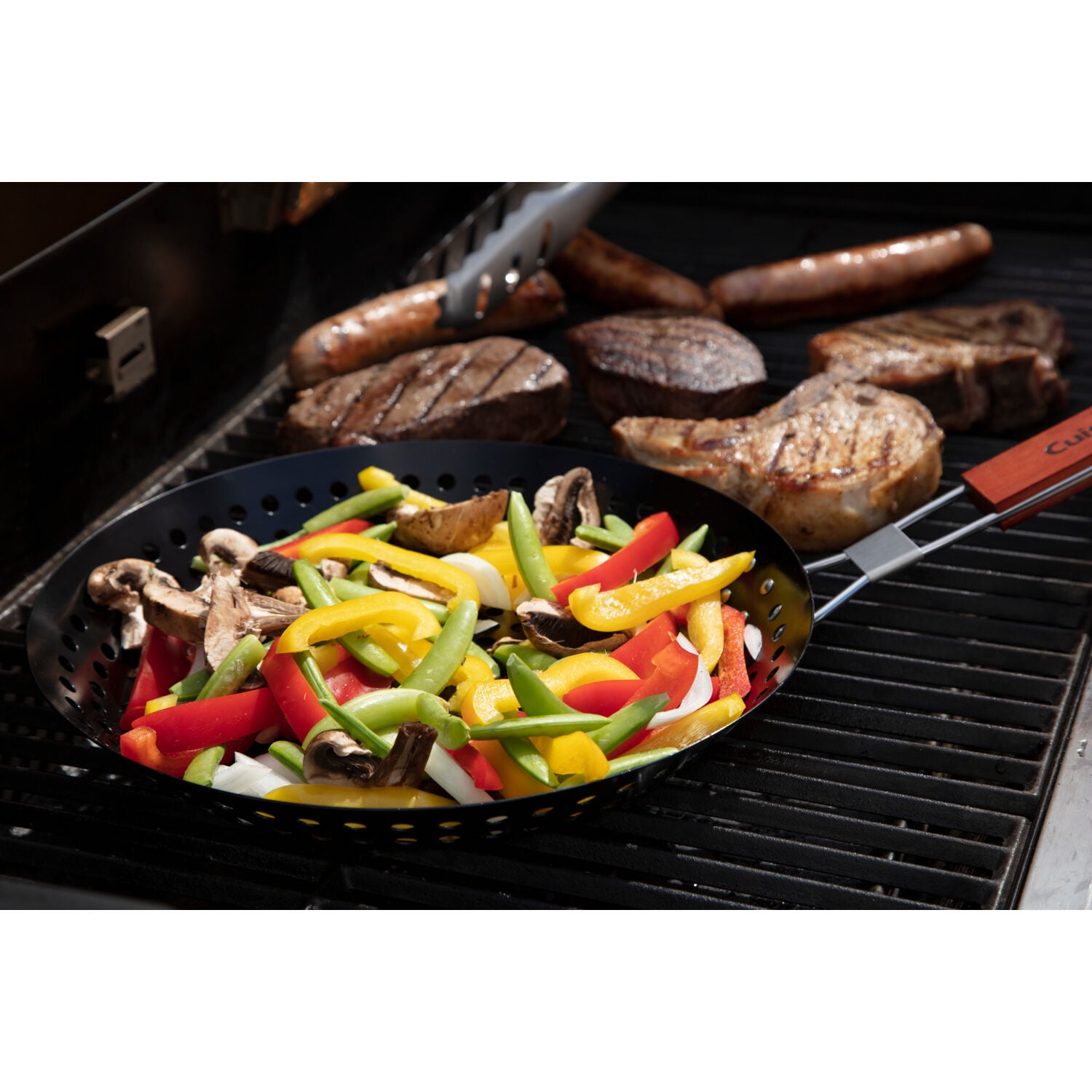 Cuisinart 10-In. Cast Iron Griddle Pan for Grill, Campfire, Stovetop, or  Oven - Non-Stick, Black - Ideal for Practical and Functional Cooking in the Grill  Cookware department at