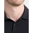 thumbnail image 3 of Ozark Trail Men's and Big Men's Merino Wool Blend Polo Shirt, Sizes S-3XL, 3 of 5