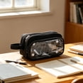 thumbnail image 6 of Nkmbld Pencil Pouch Large Capacity Pencil Case with Zipper and Clear Window, Cute Pencil Case Pouch Organizer with Multiple Pockets, 6 of 8