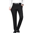 thumbnail image 5 of Men's Stretch Dress Pants - 4-Way Elastic Straight Fit for Fall/Spring (280GSM), 5 of 7