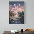 thumbnail image 6 of Motivational Poster Patagonia Zen Inspirational Quote Let Go, Be Present Meditation Yoga Wall Art for Bedroom Living Room Office Canvas Poster, 6 of 8