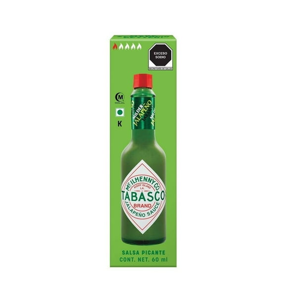 Salsa Tabasco sabor jalapeño 60 ml