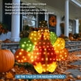 thumbnail image 6 of Starfree 48-inch Lighted Turkey Outdoor Thanksgiving Decoration Harvest Festival Turkey Light Fall/Christmas Yard Decoration with LED for Lawn & Porch, 6 of 9