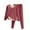 Wine, variant on Birdeem Womens Velvet Thermal Underwear Womens Plus Size Thickened Casual Set
