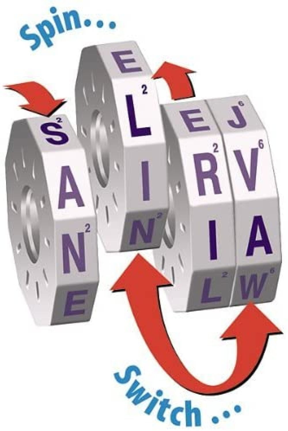 Buy FulnKye Word Spin Deluxe Family Edition for Adults and Kids The