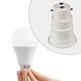 thumbnail image 1 of Runquan B22 to E27 Adapter Flame Retardant PBT Bulb Base Adapter for Light Lamp Bulb, 1 of 8
