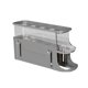 thumbnail image 1 of Porta huevos tipo tambor Cajas de almacenamiento de huevos que ahorran espacio Dispensadores de huevos para frigorífico Porta huevos de encimera Porta huevos delgados, 1 of 5