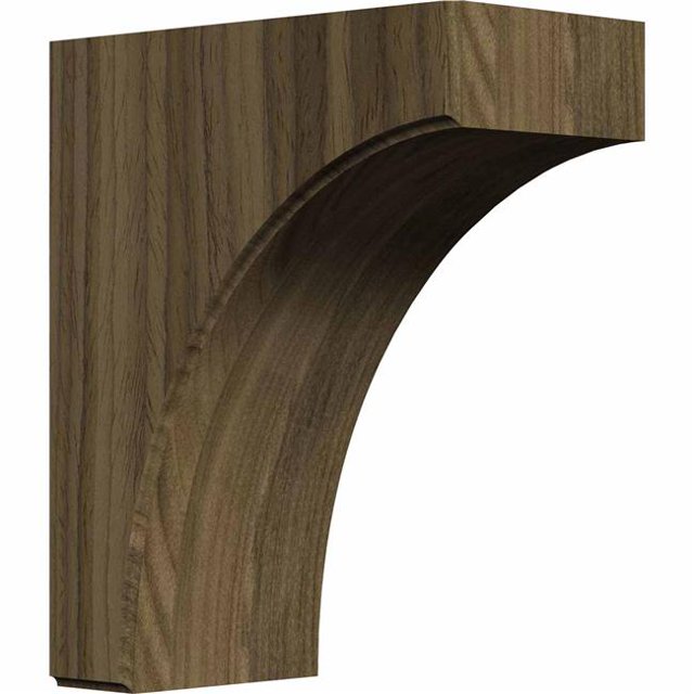 5.25 x 10 x 12 in. Clarksville Bracket, Walnut