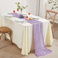 thumbnail image 3 of Tapete de mesa AGIRL, 6 unidades, gasa morada, 89 x 305 cm, 3 of 7