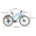 thumbnail image 5 of Bicicleta RAM CITY R26, Azul Celeste, 5 of 5