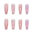 thumbnail image 2 of Fofosbeauty 24 pcs Long False Nails, Press-on Nails Designs 2023, Girl Sparkle Lights, 2 of 8