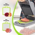 thumbnail image 4 of 1pcs Multi-function Vegetable Cutter Manual Vegetable Cutter Mandoline Kitchen Grater Vegetable Onion Cutter Kitchen Utensils Accessories, 4 of 5