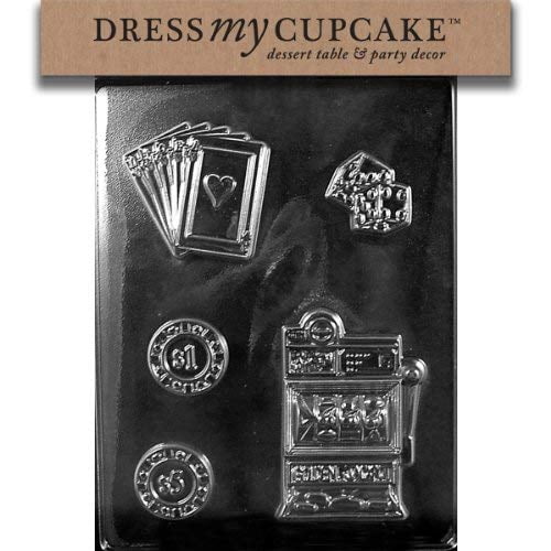 Dress My Cupcake Chocolate Candy Mold, Casino for Specialty Box Part