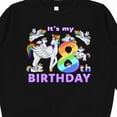 thumbnail image 3 of Inktastic It's My 8th Birthday Unicorn Youth Sweatshirt, 3 of 4