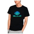 thumbnail image 2 of Viikei Plus Size T-shirts for Men Short Sleeve Clearance Party Disco DJ Sound Activated LED Light Flashing Glowing, 2 of 9