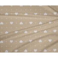 thumbnail image 4 of oneOone Polyester Lycra Fabric Dot & White Heart Print Fabric by The Yard 56 Inch Wide, 4 of 4
